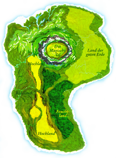 Karte von Lemuria