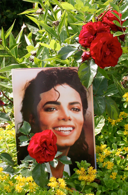 Michael in our garden